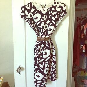 Ann Taylor Loft patterned dress